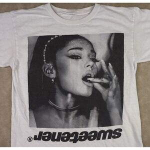 Ariana Grande T-Shirt Concert Tour Thank You Next Graphic Tee Short Sleeve Sz XS